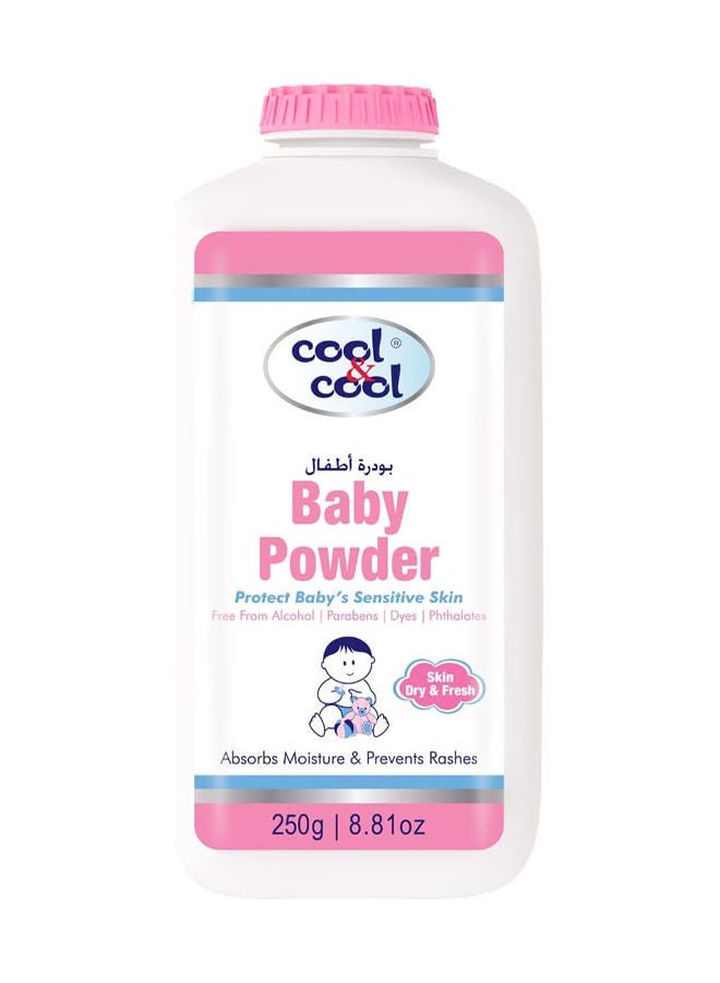 Cool & Cool Protect Baby's Sensitive Skin Baby Powder - 250g - Image 1