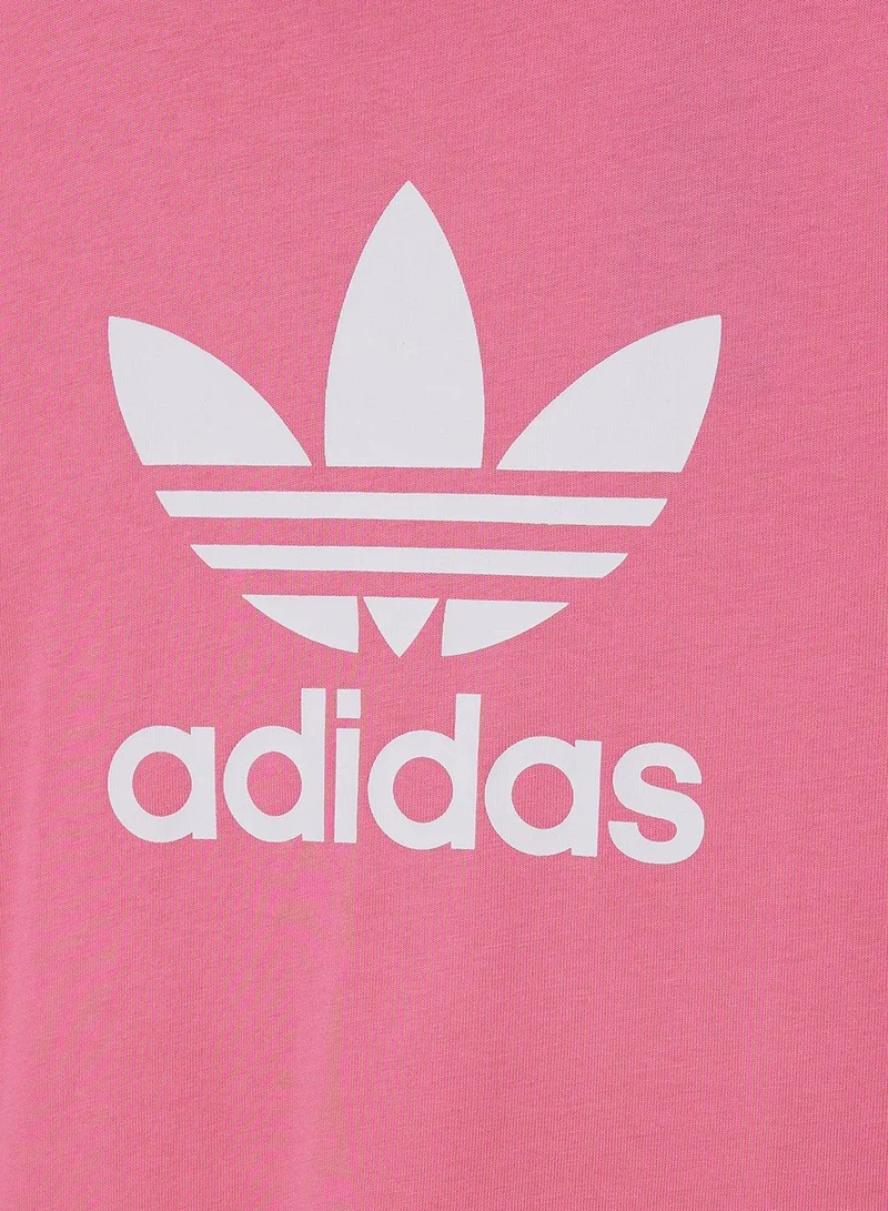 Adidas TREFOIL TEE Pink Originals Kids T-SHIRTS
