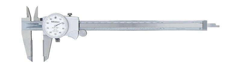 Mitutoyo Mitutoyo 505737 D8TXW Dial Caliper OD Carbide 01Rev 08 0001 