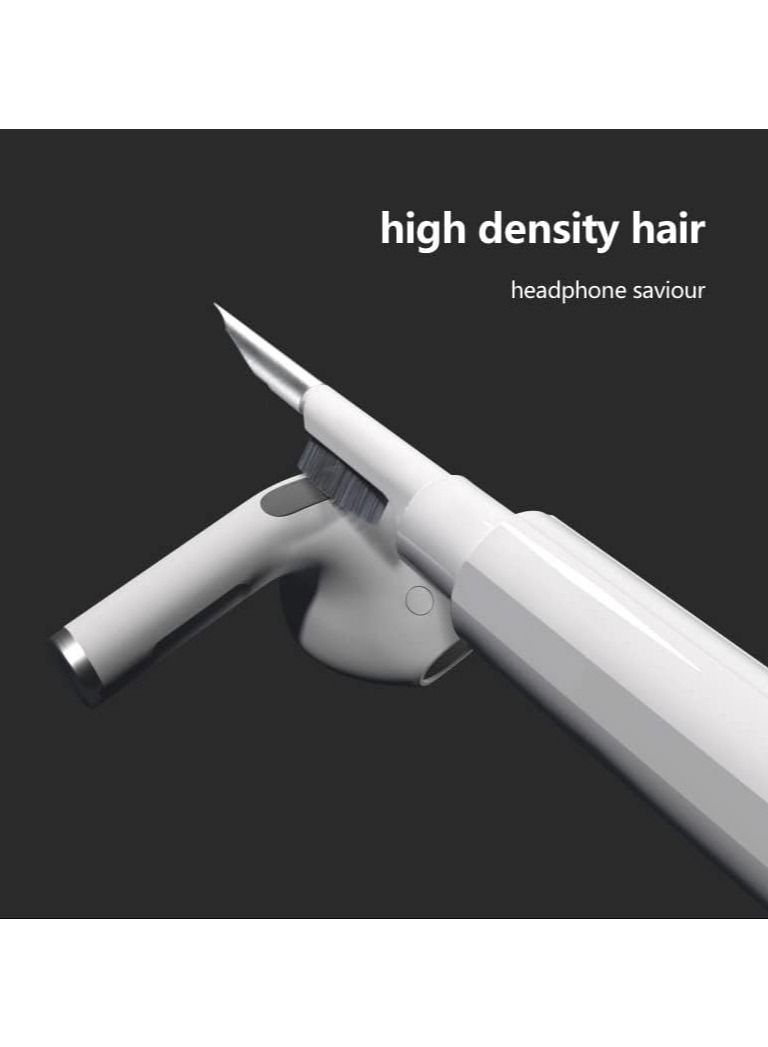 ELTRAZONE Cleaner Kit for Airpods Pro 1 2 Multi-Function Cleaning Pen Soft Brush for Bluetooth Earphones Case, Wireless Earphones, Wireless Earbuds Cleaning Tools for Huawei Samsung MI Earbuds-White - Image 2
