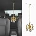 SPANSEE Car Chandelier Mini Chandelier for Car Gold Hanging Accessory Cute Interior Decor - Image 2
