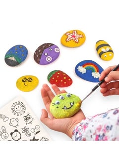 Cordova Style Children DIY Graffiti Toys Arts & Crafts Galaxy Paintings Set Outdoor Indoor Activity Galaxy Rock Painting Kits  - Image 2