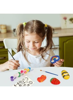 Cordova Style Children DIY Graffiti Toys Arts & Crafts Galaxy Paintings Set Outdoor Indoor Activity Galaxy Rock Painting Kits  - Image 1
