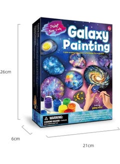 Cordova Style Children DIY Graffiti Toys Arts & Crafts Galaxy Paintings Set Outdoor Indoor Activity Galaxy Rock Painting Kits  - Image 5