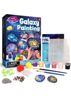 Cordova Style Children DIY Graffiti Toys Arts & Crafts Galaxy Paintings Set Outdoor Indoor Activity Galaxy Rock Painting Kits  - Image 4