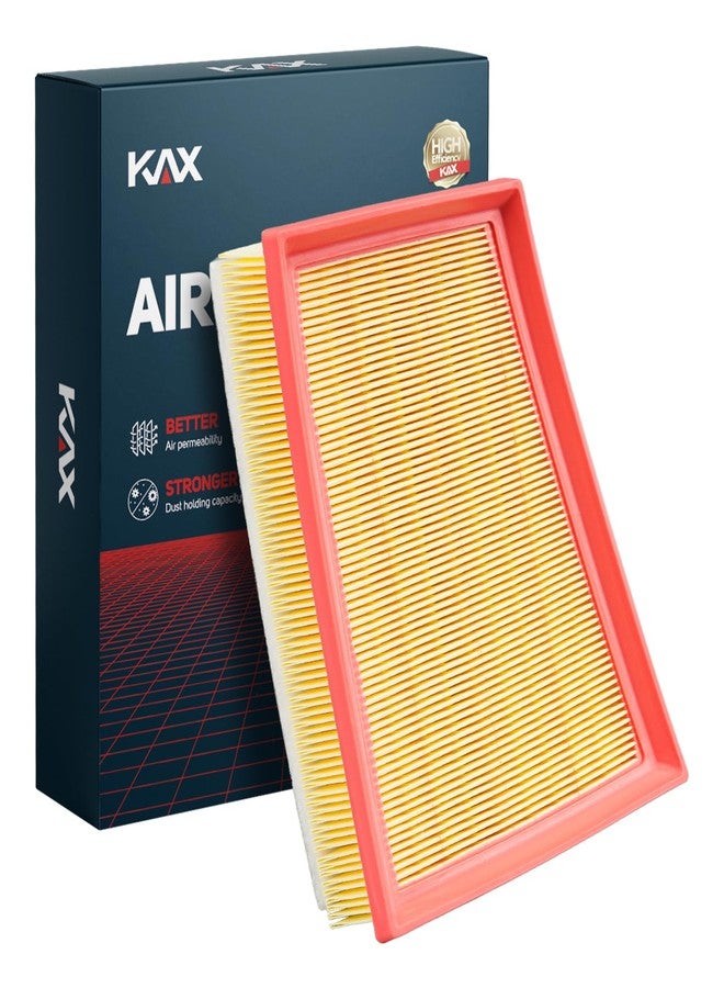 KAX فلتر هواء محرك KAX الممتاز، CA12814، بديل لسيارات شيفروليه تراكس 2024، وتريل بليزر 2021-2023، وبويك إنكور GX 2020-2024، سعة 1.2 لتر و1.3 لتر - Image 1