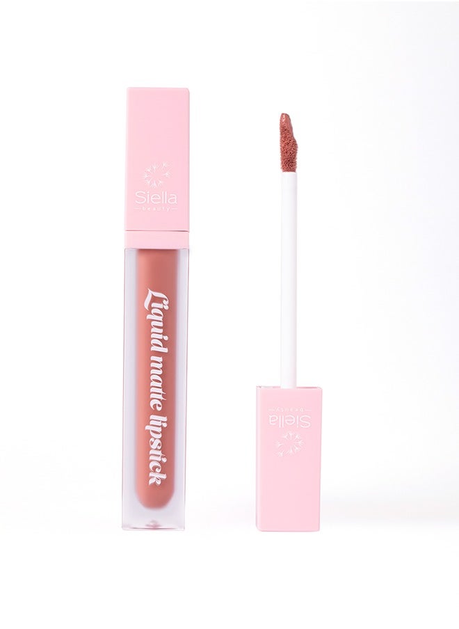 Siella Beauty Liquid Matte lipstick Nay  - Image 1