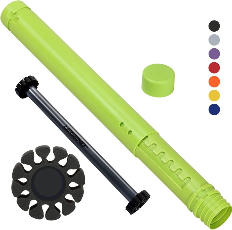 Legend Arrow Tube Case - Adjustable Holder for Hunting, Target Shooting - Extendable Design - Protective EVA Foam Separators Included - Archery Storage for 12 Carbon Arrows - Image 1