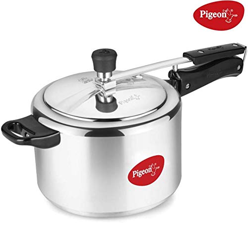 Pigeon by stovektraft 19001100 Induction Inner Lid Stainless Steel Pressure Cooker, 3L, Silver - Image 5