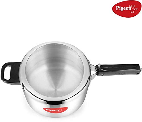 Pigeon by stovektraft 19001100 Induction Inner Lid Stainless Steel Pressure Cooker, 3L, Silver - Image 4