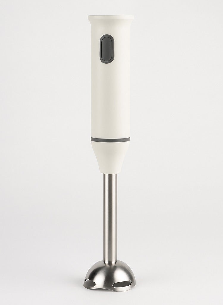 sokany Hand Blender 200W – Stainless Steel Blade – One-Touch Control – Lightweight & Compact Design – Ideal for Smoothies, Soups, Sauces – 1 Piece – White - Image 2