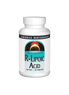 Source Naturals Source Naturals R Lipoic Acid, 100 mg, 30 Tablets 