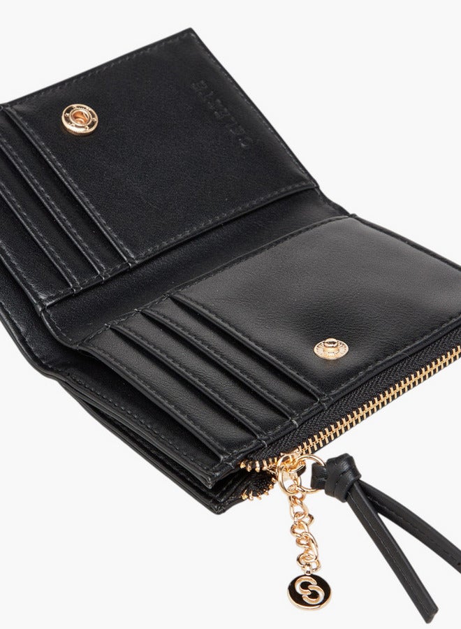Celeste Animal Print Wallet with Zip Closure  - Image 5