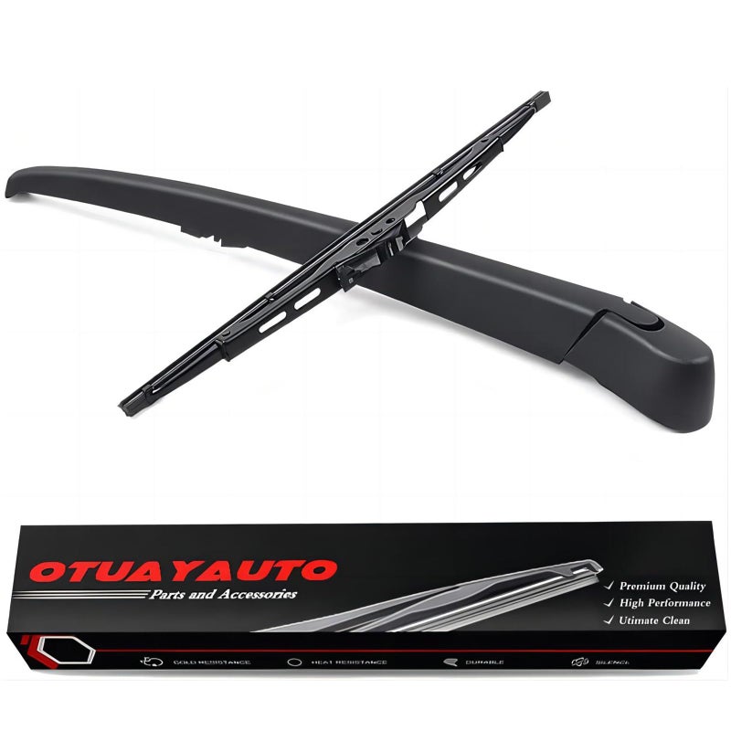 OTUAYAUTO Replacement for 20052009 Hyundai Tucson 20052010 Kia Sportage Rear Windshield Wiper Arm Blade Set  OEM Factory
