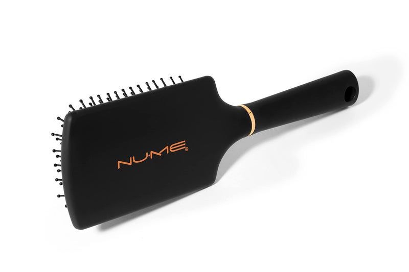 NuMe Paddle Brush For Detangling, Straightening, Gentle Styling - Wet & Dry Hair - Hairbrush For Smooth Finish - Rapid Blow-styling Brush For All Hair Styles - Image 3