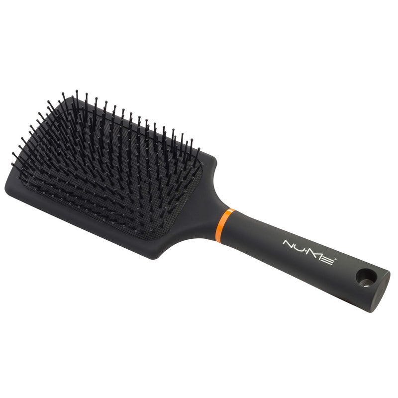 NuMe Paddle Brush For Detangling, Straightening, Gentle Styling - Wet & Dry Hair - Hairbrush For Smooth Finish - Rapid Blow-styling Brush For All Hair Styles - Image 1