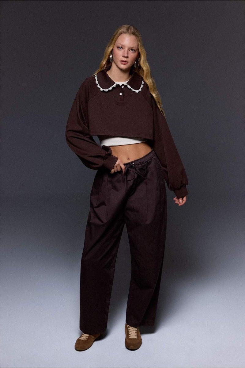 DeFacto Printed Long Sleeve Sweatshirt - Image 2