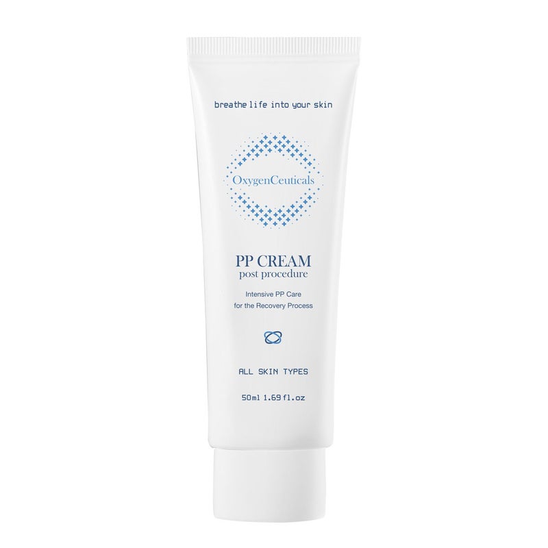PP Cream – Professional Post-Procedure Skin Care Balm to Moisturize, Soothe, and Repair Skin, Contains Peptide, Rose Water, and Niacinamide (50ml /1.69 oz)