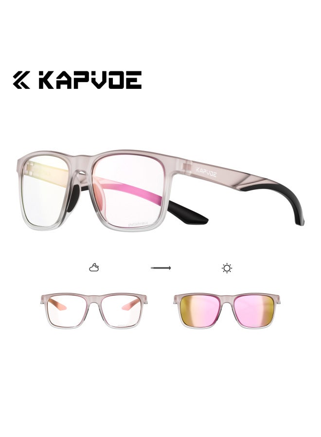 KAPVOE Dandelion Running Sports Glasses Marathon Sunglasses Outdoor Mountaineering Polarized Fashion Glasses - Image 1