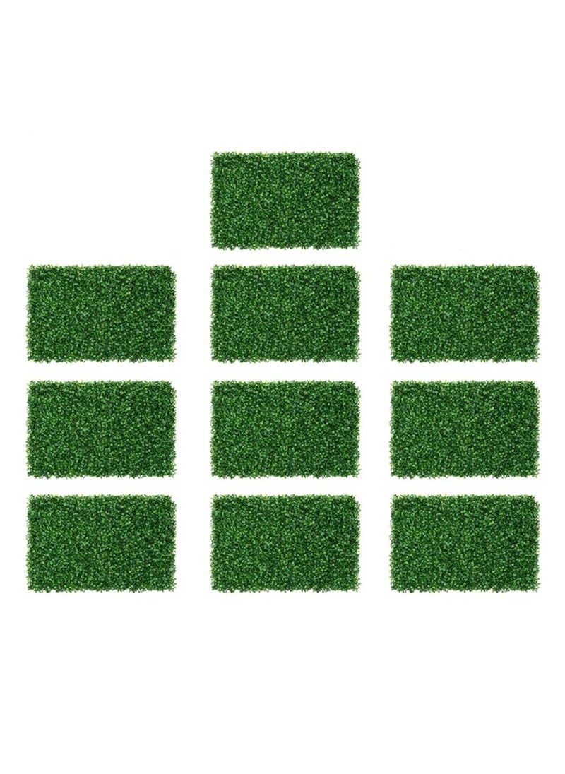 LINGWEI Artificial Green Wall Grass Decoration 40x60cm Wall Green Grass Used for Wedding Party Background Indoor and Outdoor Greening 10pcs  - Image 1