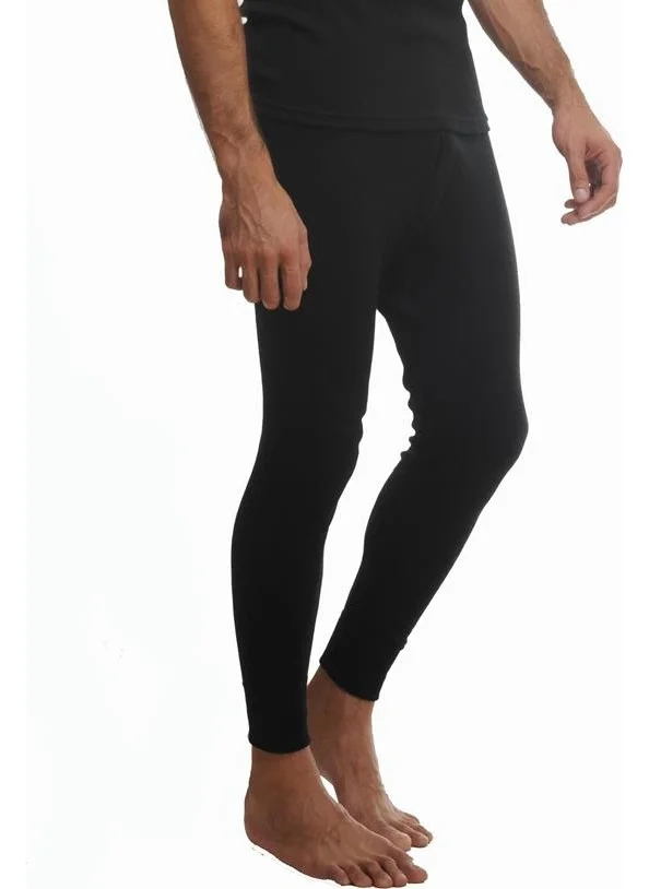 Hasyün Men's Black Long Johns