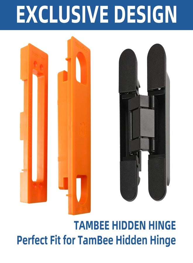 TamBee Hidden Hinge Mortiser Template Invisible Hinge Router Guide Template for TamBee Hidden Door Hinges Installation Kit, Lightweight & Reusable Design（6 inch） - Image 5