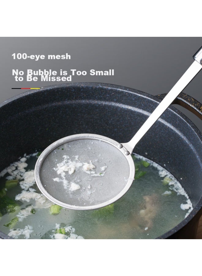 NewAir Newair 304 Stainless Steel Oil Strainer, Ultra-fine Mesh, Baby Food Strainer, Oil Filter Spoon, Colander  - Image 3