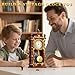 Loyratche Vintage Retro Swing Clock Building Set Pendulum Clocks Building Block Toys with Functional Mechanical Model Kit Compatible with Lego Home Decor Gift for Adults Teens 14 751 PCS - Image 4