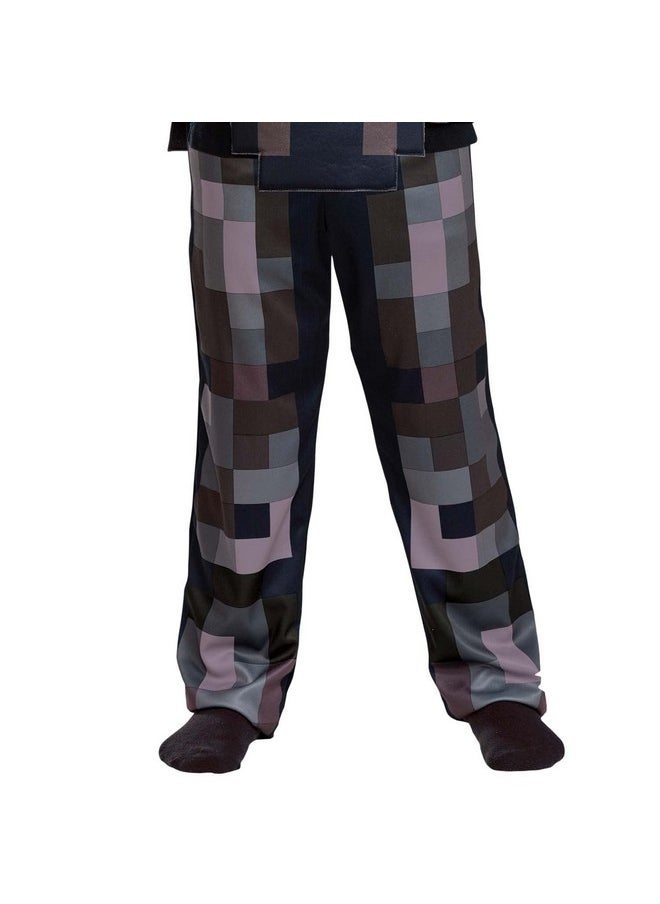 Disguise - Disguise Minecraft Costume, Official Nether Armor Outfit for Kids Minecraft Costume, Deluxe Child Size Medium (7-8) - Image 1
