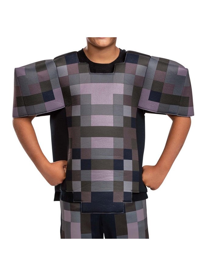 Disguise - Disguise Minecraft Costume, Official Nether Armor Outfit for Kids Minecraft Costume, Deluxe Child Size Medium (7-8) - Image 1