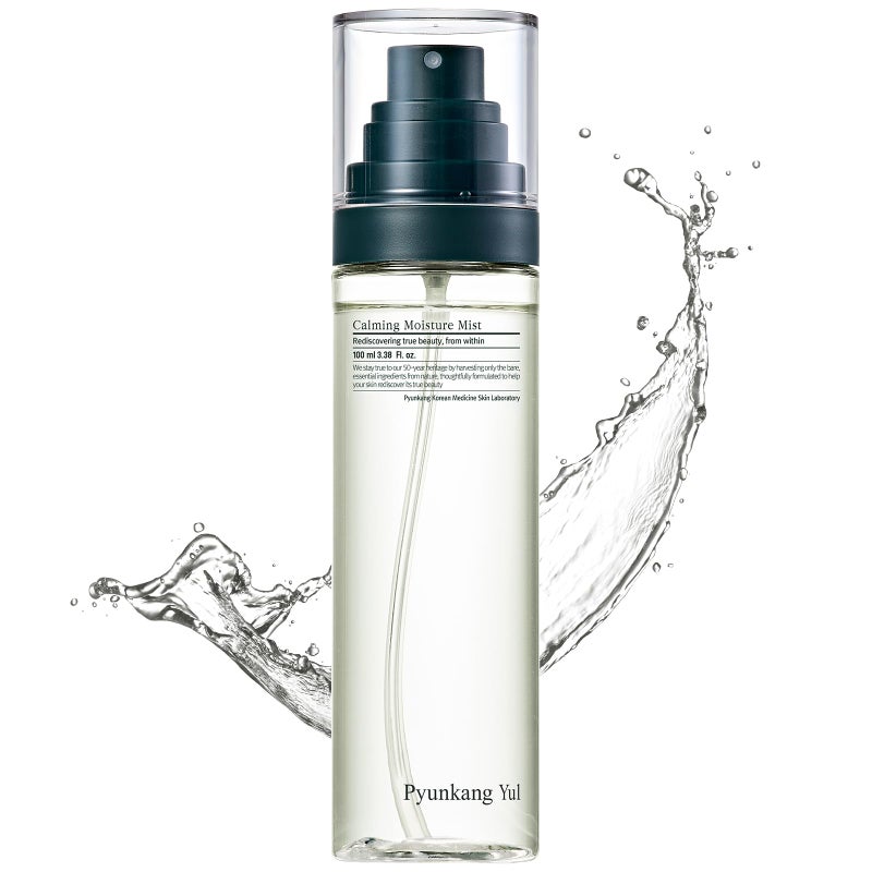 Pyunkang Yul PKY Pyunkang Yul Calming Moisture Mist Facial Spray with AHA PHA Tea Tree That Hydrates Soothes Astringent for Face Korean Face Skin Care Mist for Sensitive Skin 100ml 338 FlOz