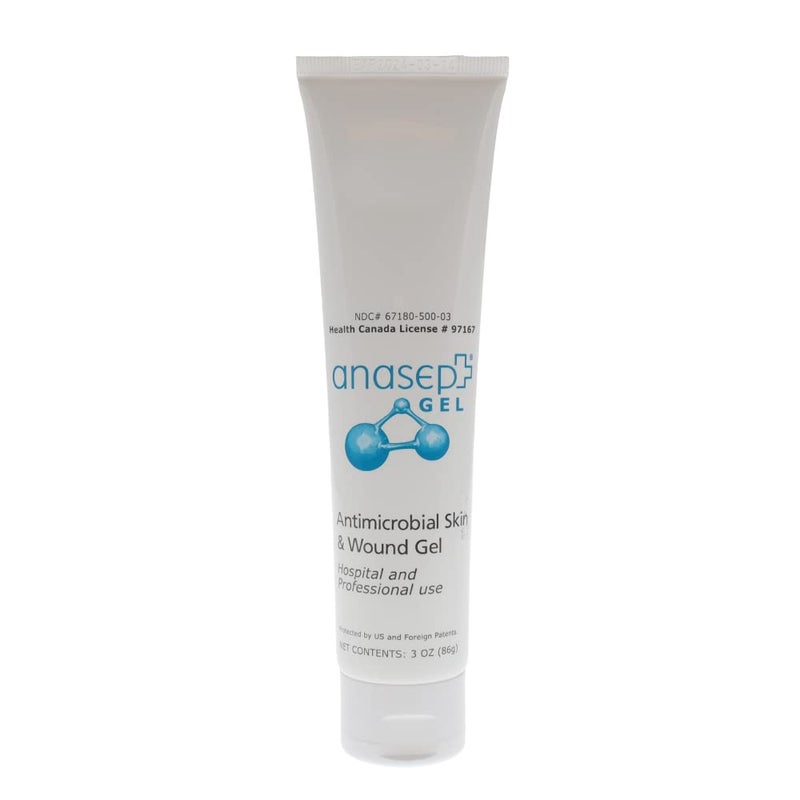 Anasept Anacapa Technologies Inc Anasept-Antimicrobial Skin & Wound Gel 3 oz. Tube - Image 1