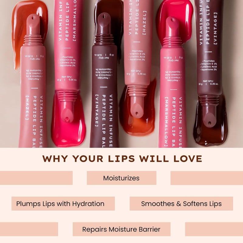 Hyphen Lip Balm Gift KitsJuicy Lips Or Nothing Gift KitGift Set Hamper For WomenHydrating Glossy Lip BalmsLip Balm For Winters Anniversary BirthdayValentine Gifts For Women  3X10G Multicolor - Image 4