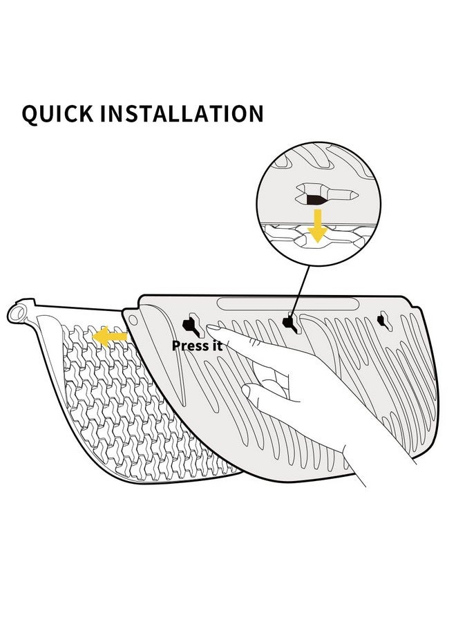 PETKIT Baffle for Emptying Cat Litter,One Click Cat Litter Remover Exclusive for PETKIT PuraMax Self-Cleaning Cat Litter Box,3Pcs - Image 5