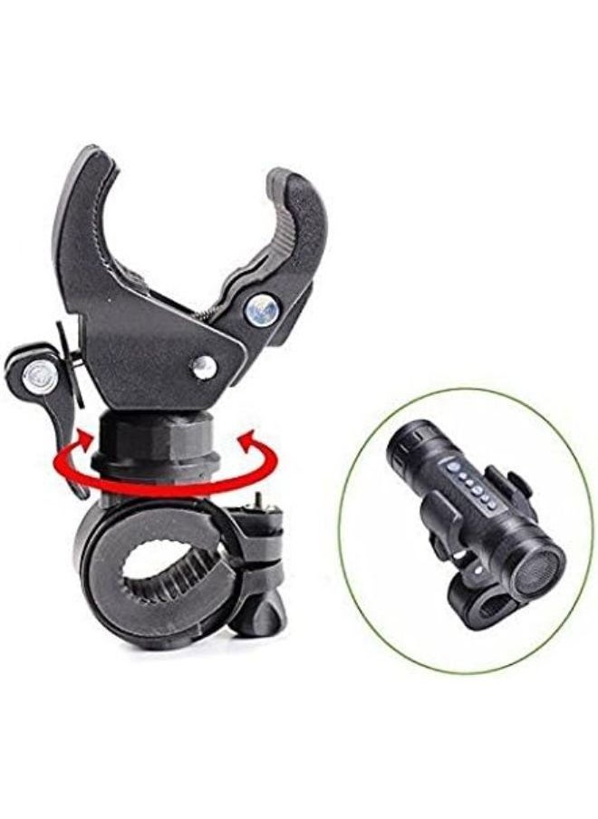 Generic - Universal 360 Degree Rotating Bicycle Handlebar Mount LED Flashlight Clamp Mount - Image 1