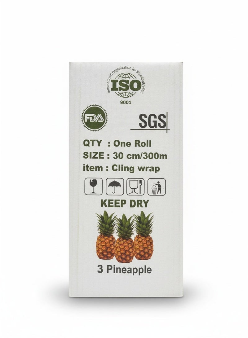 3 Pineapple Jumbo Food Wrap Roll – 30 cm - Image 2