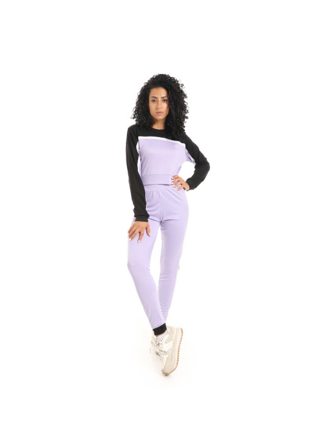 Caesar Women's two-piece sports set, T-shirt and pants  - Image 3