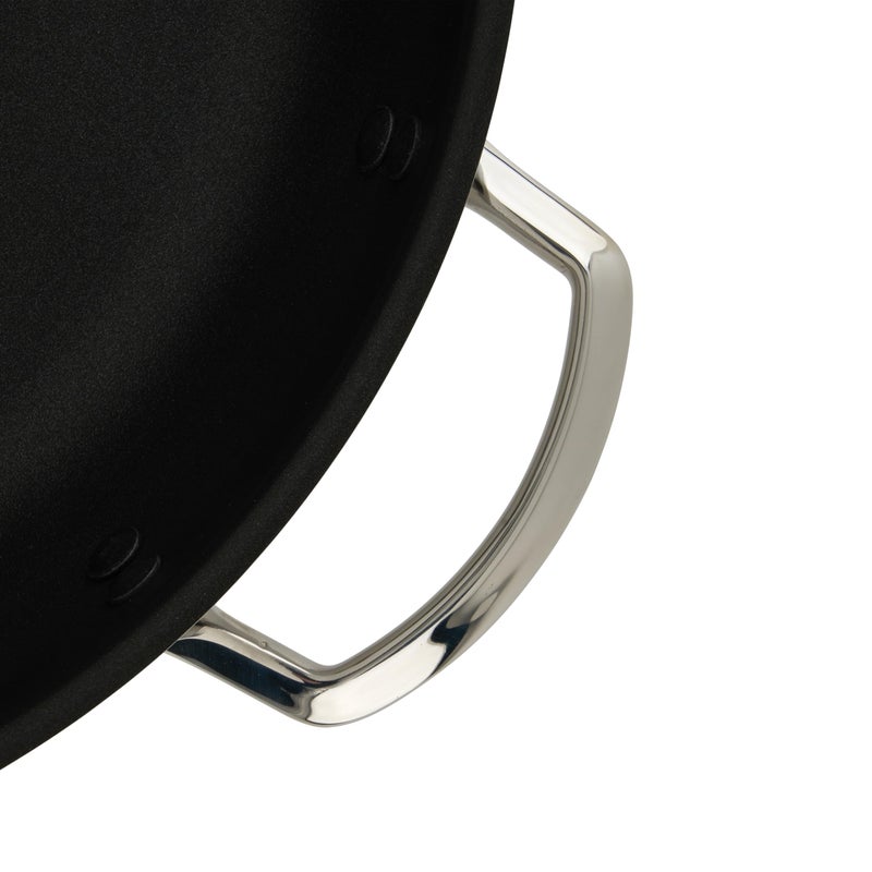 WINCO Tri-Ply Frying Pan, Silver - Image 2