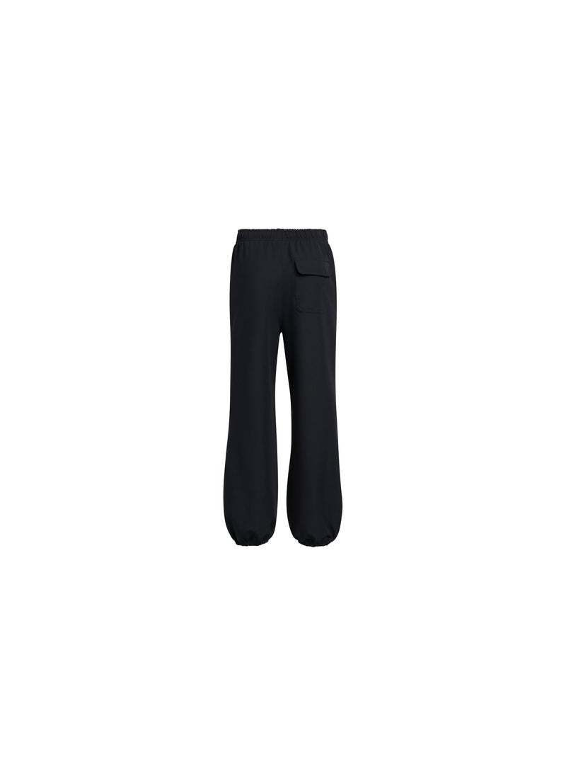 UNDER ARMOUR Girls' Unstoppable Woven Wide Leg Pants - Image 2