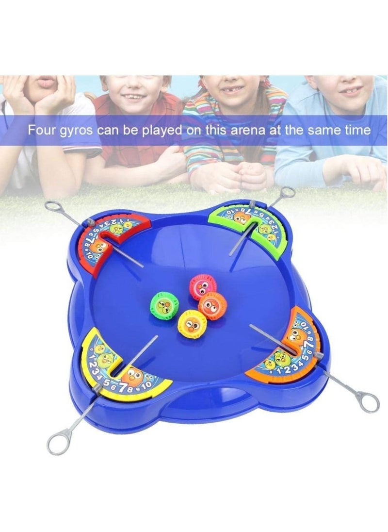 Swift - Spinning Top for Kids, Battling Game Toys, High Performance Tops with Launcher and Grip Starter Toy Set Gift Packed in Storage Case Includes 4 Burst Gyros - Image 1