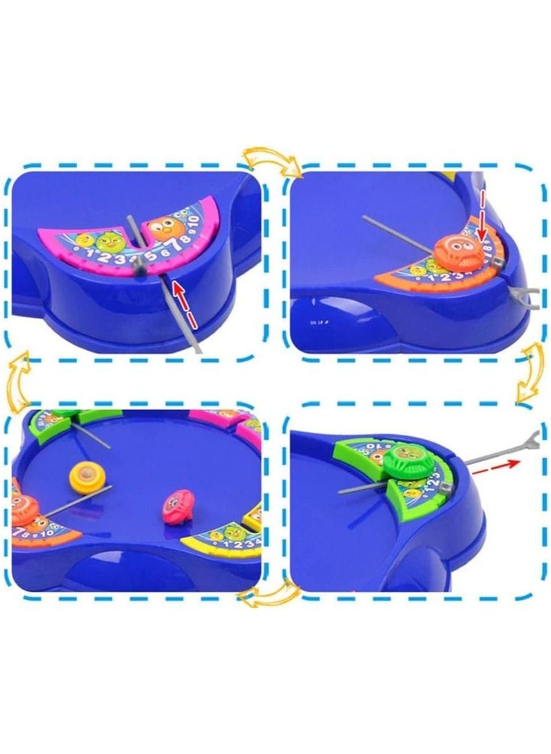 Swift - Spinning Top for Kids, Battling Game Toys, High Performance Tops with Launcher and Grip Starter Toy Set Gift Packed in Storage Case Includes 4 Burst Gyros - Image 1
