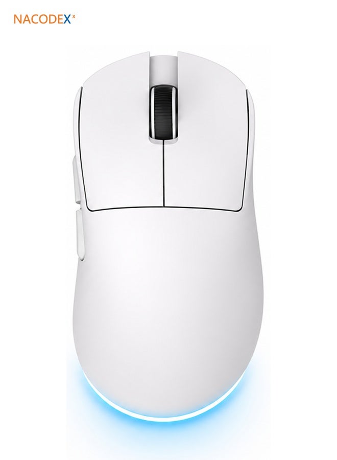Nacodex NJ08 Ultra wireless gaming mouse, PAW3950 flagship sensor,  polling rate, 42000DPI, the third mock examination connection, Bluetooth, 2.4G, USB-C, ultra-light ergonomic design - Image 1