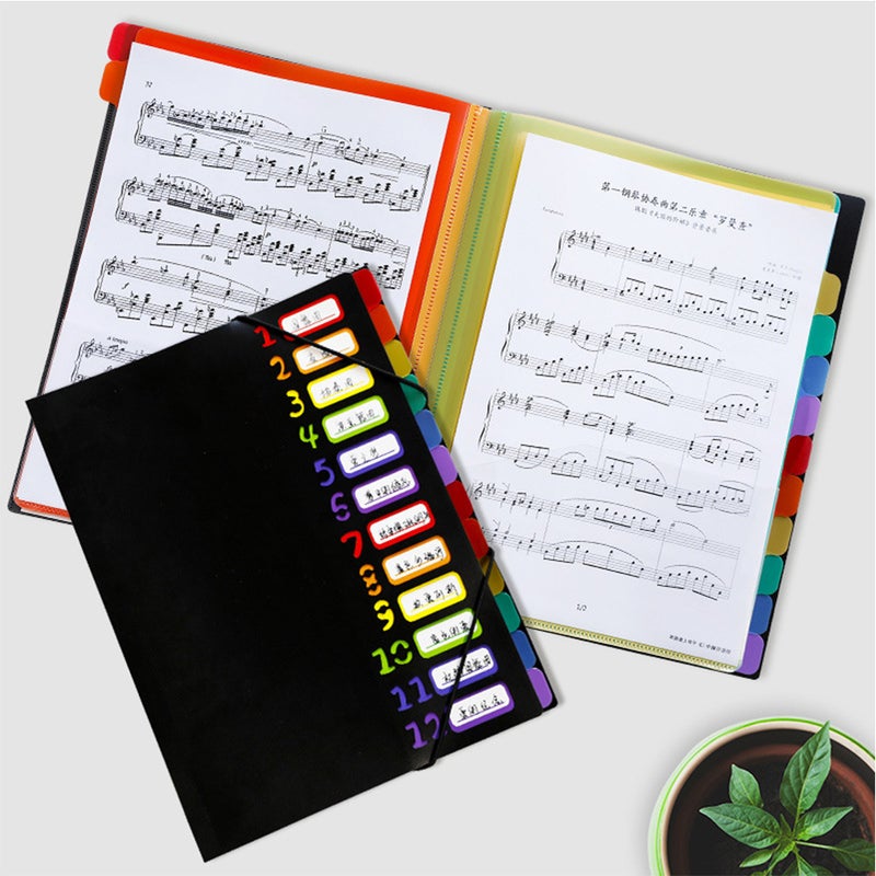 Document Folder A4 Size Folder Bag Receipt Holder Multi-layer File Folder - Image 4