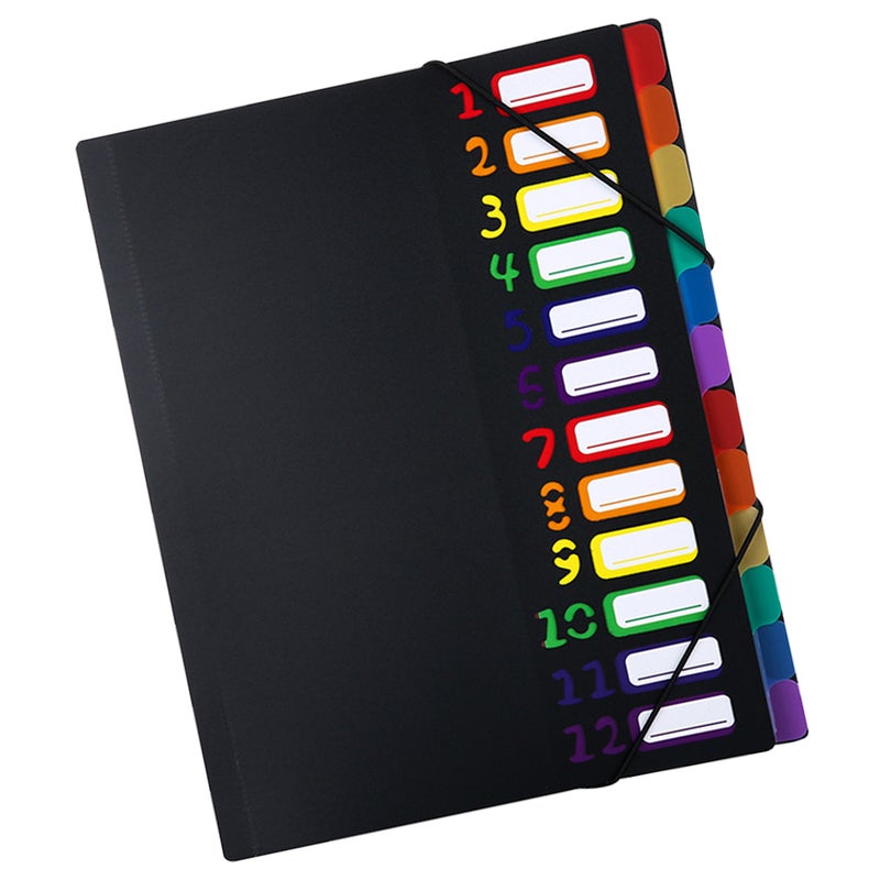 Document Folder A4 Size Folder Bag Receipt Holder Multi-layer File Folder - Image 1