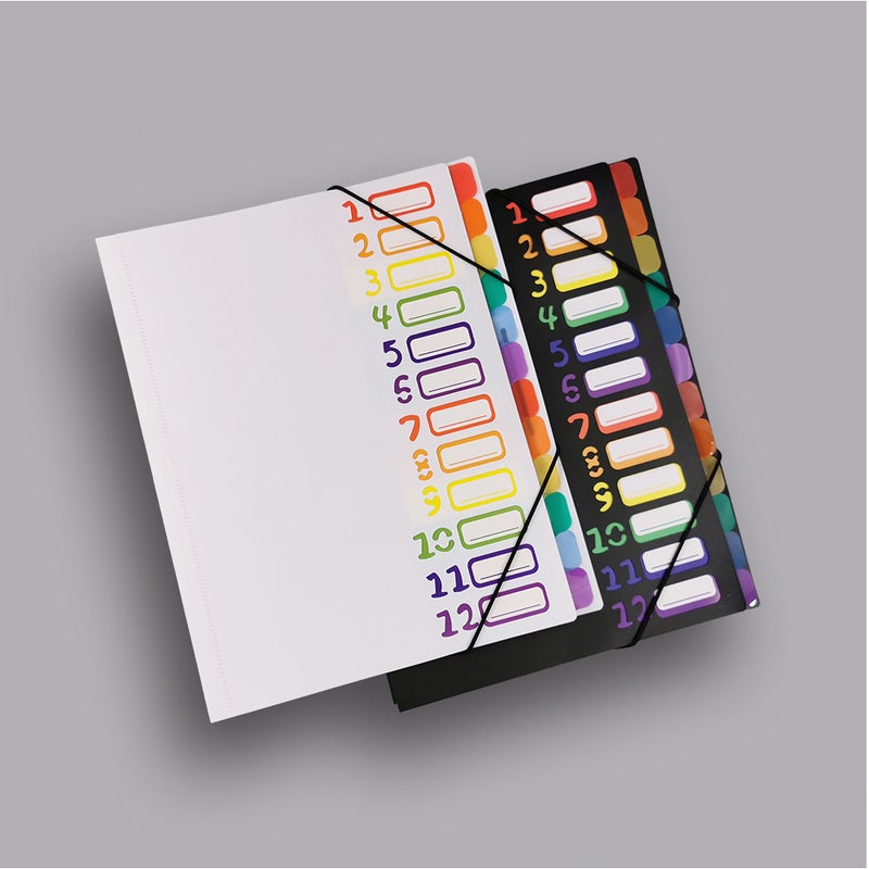 Document Folder A4 Size Folder Bag Receipt Holder Multi-layer File Folder - Image 3