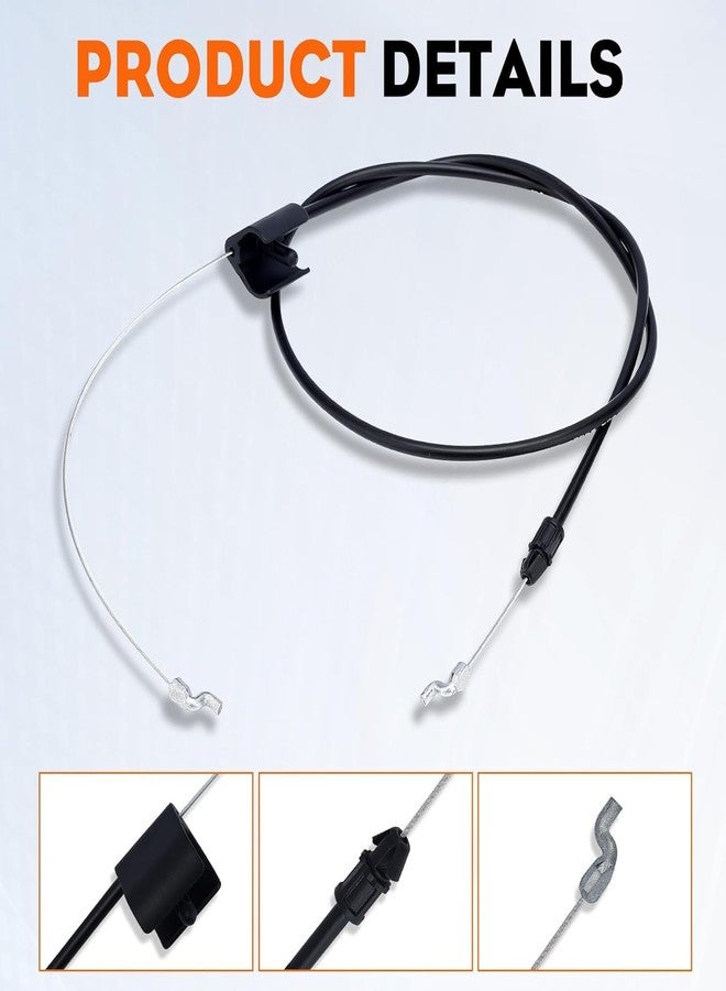 Hipa 746-0957 Zone Control Cable (37-1/4-Inch) for Mtd 946-0957 Troy Bilt TB110 TB130 Murray ME21550 ME21625 Replacement for Cub Cadet CC109 CC469 Lawn Mower Craftsman 21" Walk Behind Mower - Image 3