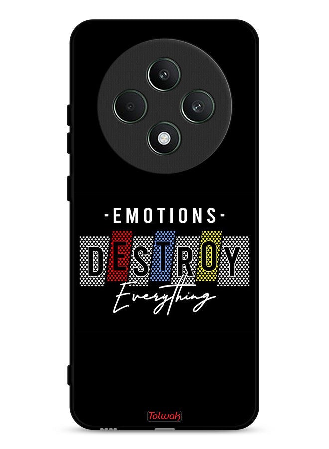 Tolwak Oppo Reno12 F 5G Protective Case Cover Emotions Destroy Everything - Image 1