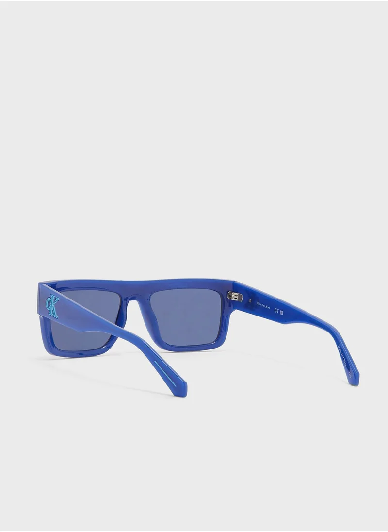 Calvin Klein Jeans Rectangle Sunglasses