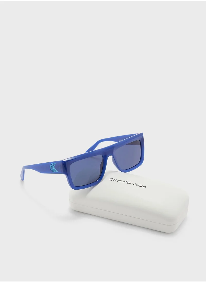 Calvin Klein Jeans Rectangle Sunglasses