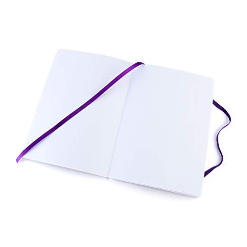 Pentalic 6" x 8" Pocket Sketchbook Traveler Journal, 160 Pages, Purple - Image 2